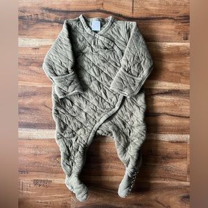 Hanna Andersson baby quilted bunting suit 12-18 months